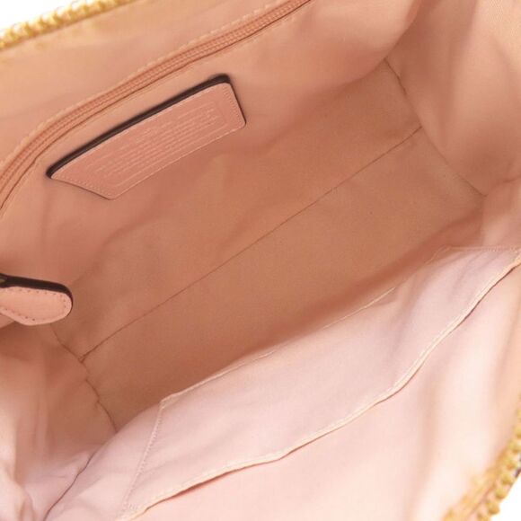 Coach Mini Nolita Satchel Gathered Pink Leather Handbag (Pre-Owned) - Picture 5 of 11